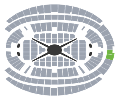 Venue seatmap