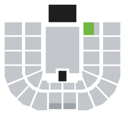 Venue seatmap